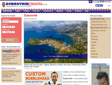 Tablet Screenshot of dubrovnikcroatia.info